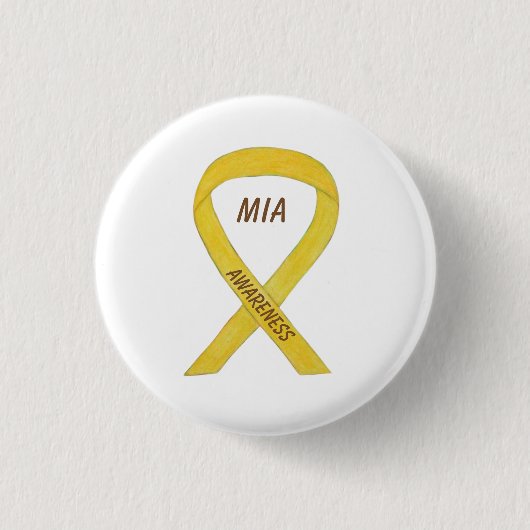 Vermisst in Aktion (MIA) Button zur Sensibilisieru (Vorderseite)