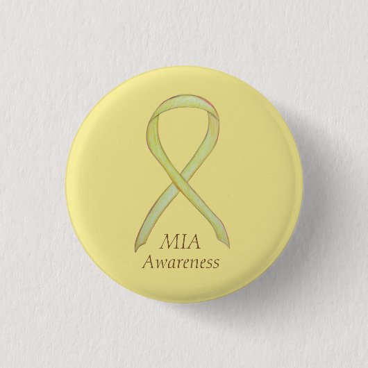 Vermisst in Aktion (MIA) Button zur Sensibilisieru (Vorderseite)