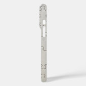Vermisst Jigsaw Puzzle Piece White Case-Mate iPhone Hülle (Rückseite / Links)