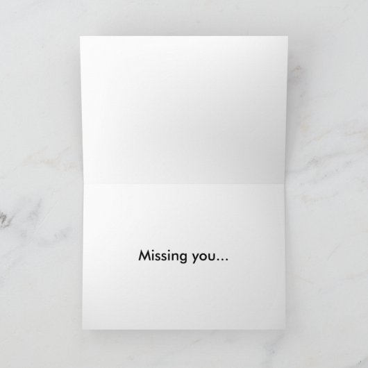 Vermisst Karte (Innenseite)