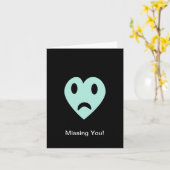 Vermisst Karte (Gelbe Blume)