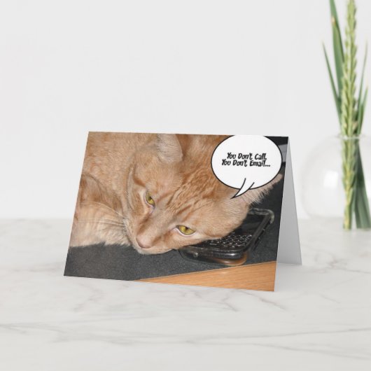 Vermisst Karte (Vorderseite)