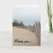 Vermisst Karte (Vorderseite)