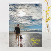 Vermisst Karte (Gelbe Blume)