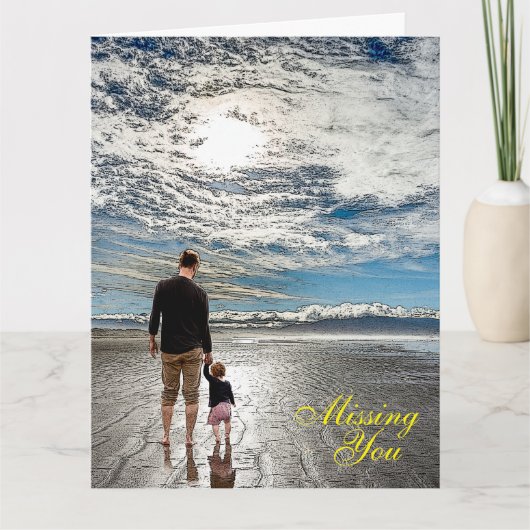 Vermisst Karte (Vorderseite)