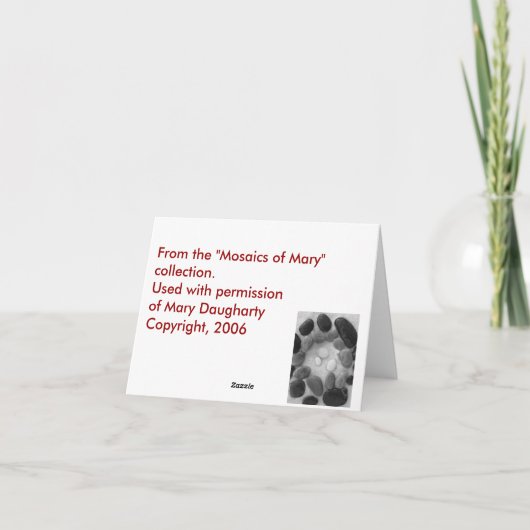 Vermisst Karte (Rückseite)