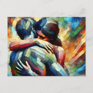 Vermisst   Lover ist begeistert Postkarte