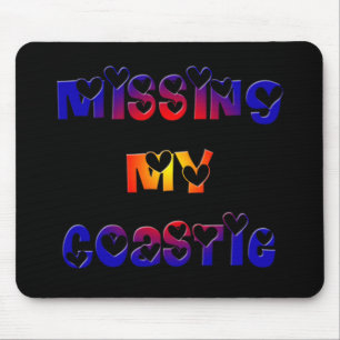 Vermisst mein Coastie Mousepad