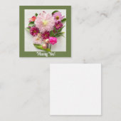 Vermisst! Mitteilungskarte (Vorne/Hinten)