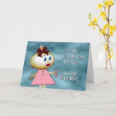 VERMISST! ONION CYING - Kartoffelfamilie Karte (Gelbe Blume)