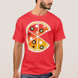 Vermisst Piece Pizza Slicefunny Couples Pizza S 10 T-Shirt