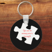 Vermisst Piece Schlüsselanhänger (Vorderseite)
