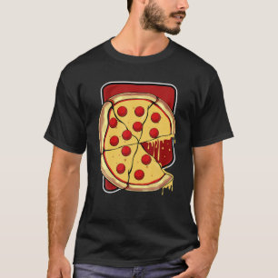 Vermisst Pizza Slice Matching Couple Valentin T-Shirt