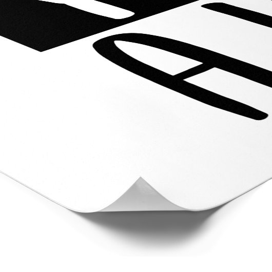 Vermisst Poster (Ecke)