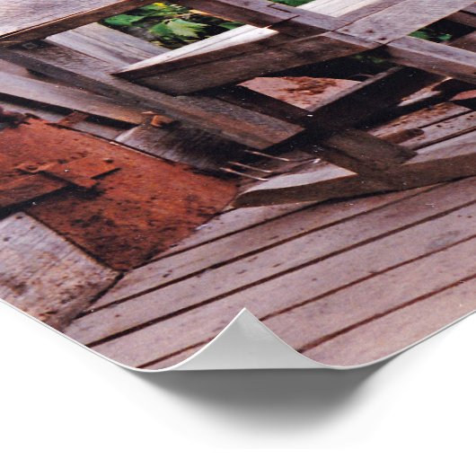 Vermisst Poster (Ecke)