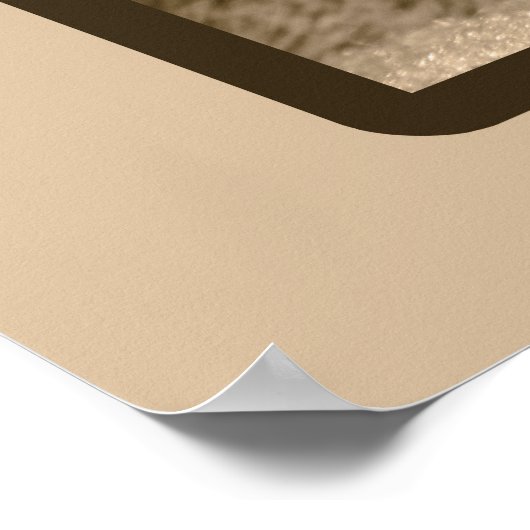 Vermisst Poster (Ecke)