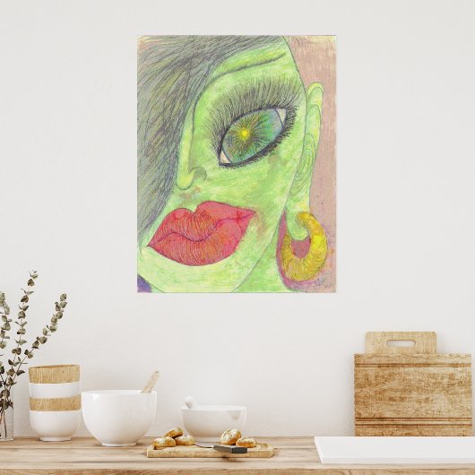 Vermisst Poster (Küche)