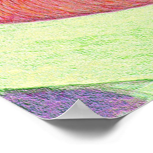 Vermisst Poster (Ecke)