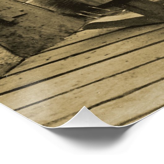 Vermisst Poster (Ecke)