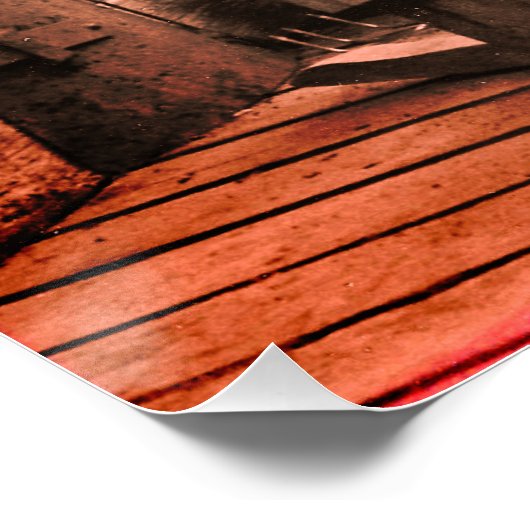 Vermisst Poster (Ecke)