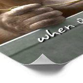 Vermisst Poster (Ecke)