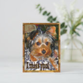 Vermisst Postkarte (Stehend Vorderseite)