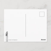 Vermisst Postkarte (Rückseite)