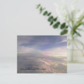 Vermisst Postkarte (Stehend Vorderseite)