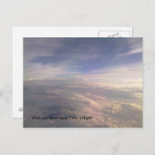 Vermisst Postkarte (Vorne/Hinten)