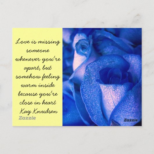 VERMISST POSTKARTE (Rückseite)