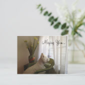 Vermisst... Postkarte (Stehend Vorderseite)