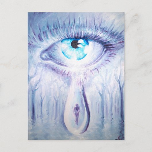 Vermisst Postkarte (Vorderseite)