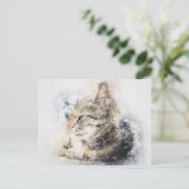 Vermisst Postkarte (Stehend Vorderseite)