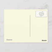 Vermisst Postkarte (Rückseite)