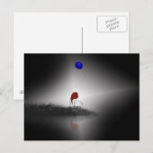 Vermisst Postkarte (Vorne/Hinten)