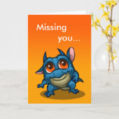 "Vermisst..." Proo Dragon Card Karte (Gelbe Blume)