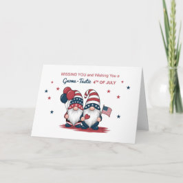 Vermisst Sie auf Amerikanische Unabhängigkeitstag  Karte