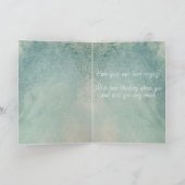 Vermisst Sie Calla Lilies Wasserfarbe Custom Karte (Innenseite)