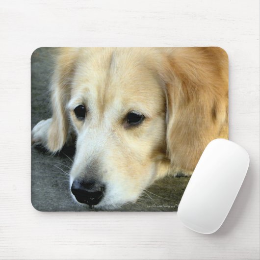 Vermisst Sie/goldener Retriever-Geschenk Mousepad (Mit Mouse)
