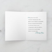 Vermisst Sie Gruß-Karte Karte (Innenseite)