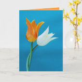 Vermisst Sie Grußkarten Karte (Gelbe Blume)