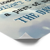 Vermisst Sie immer, Vater/Gedenkstätte Poster (Ecke)