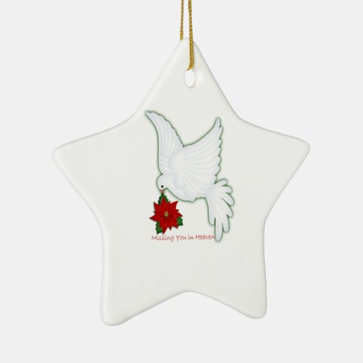 Vermisst Sie in der Himmels-Verzierung Keramikornament (Rechts)