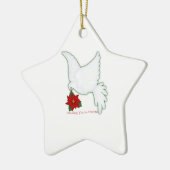 Vermisst Sie in der Himmels-Verzierung Keramikornament (Links)