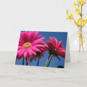 Vermisst Sie Karte (Gelbe Blume)