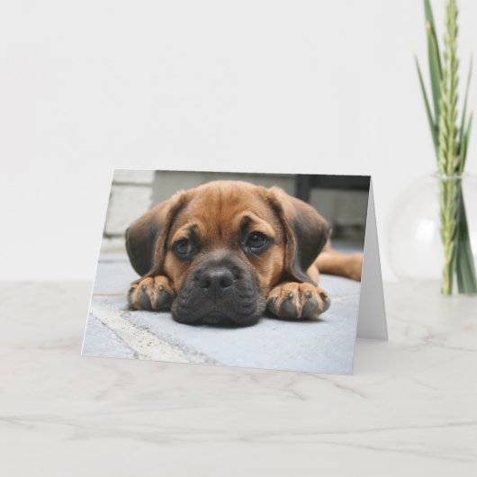 Vermisst Sie Karte (Vorderseite)