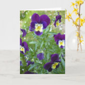 Vermisst Sie… Karte (Gelbe Blume)