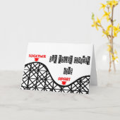 Vermisst Sie Rollen-Untersetzer Karte (Gelbe Blume)