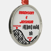 Vermisst Sie Roller Untersetzer Ornament Aus Metall (Rechts)