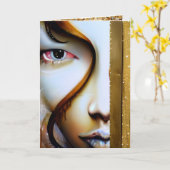 Vermisst Sie schrecklich Karte (Gelbe Blume)